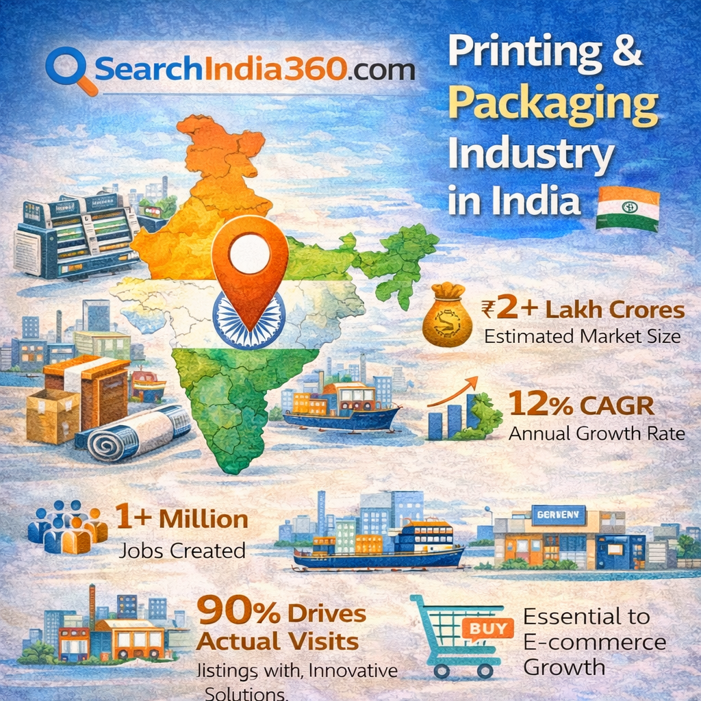 Printing & Packaging Services in India – Complete Business Directory & Industry Guide